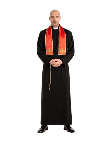 Priesterkostüm Größe L - von hoher Qualität, ideal für Karneval, Themenpartys und besondere Veranstaltungen.